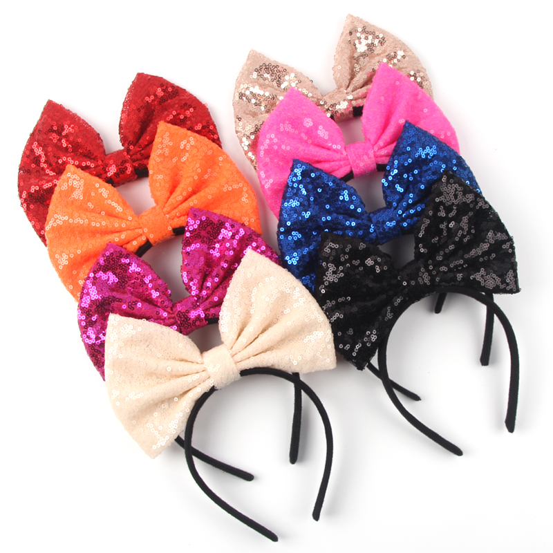 Ribbon Bow Gift - 1pcs Fashionable Bow Headband Simple and
