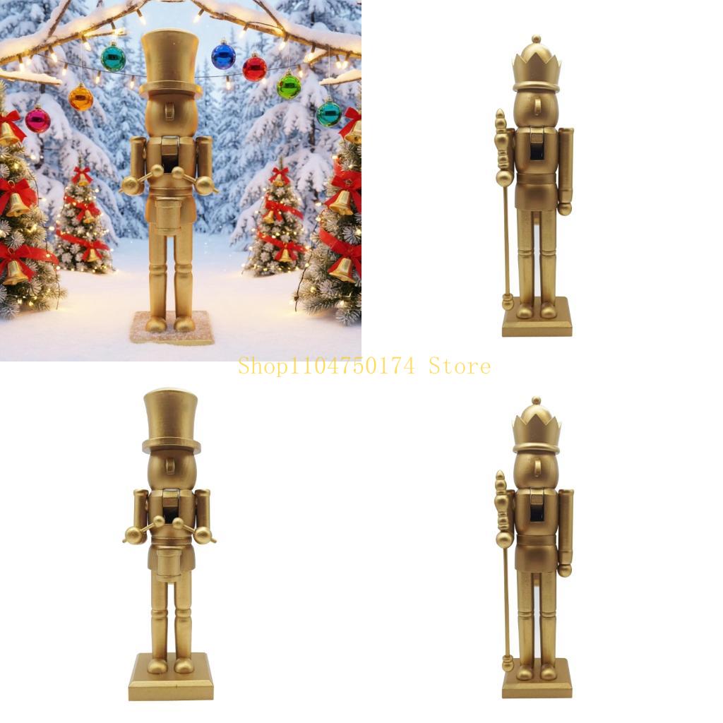 Christmas Mantels Decors, Gold - Nutcracker Figurine ulasan dan harga