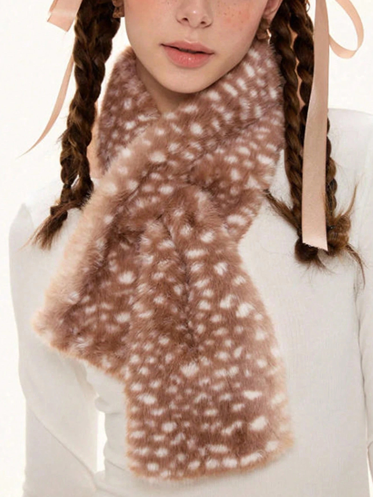 Winter Harajuku Elk Plush Scar - Reindeer Antlers Headband ulasan dan harga