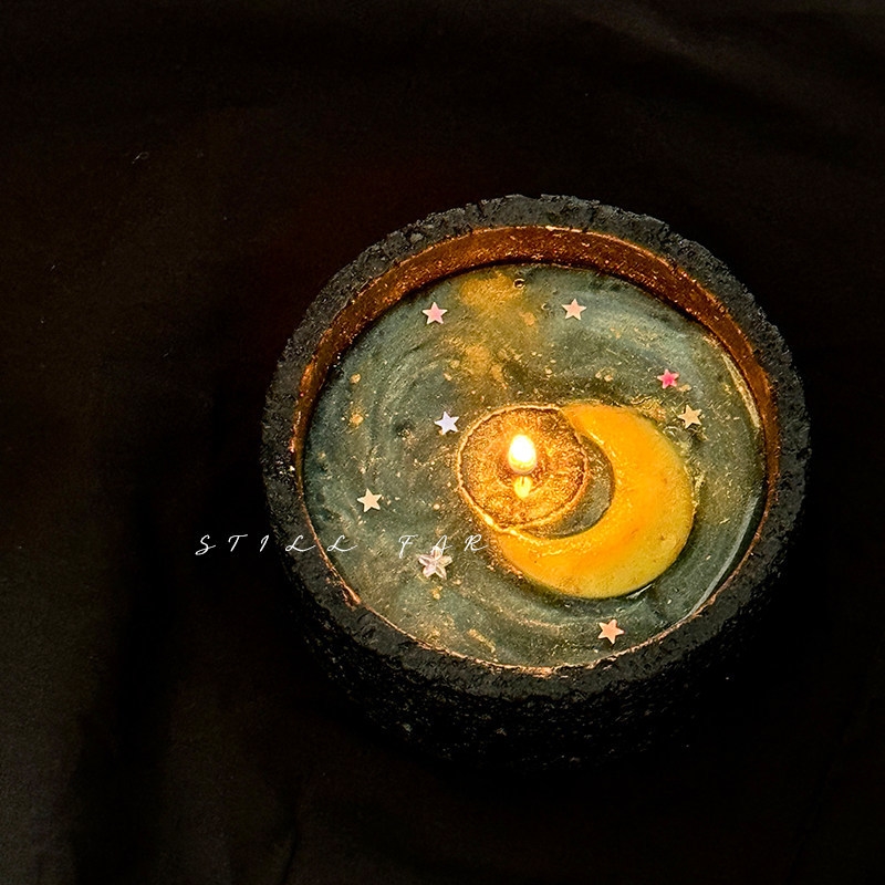 Melting Moon Scented Candle Ha - Holiday Candle Set ulasan dan harga