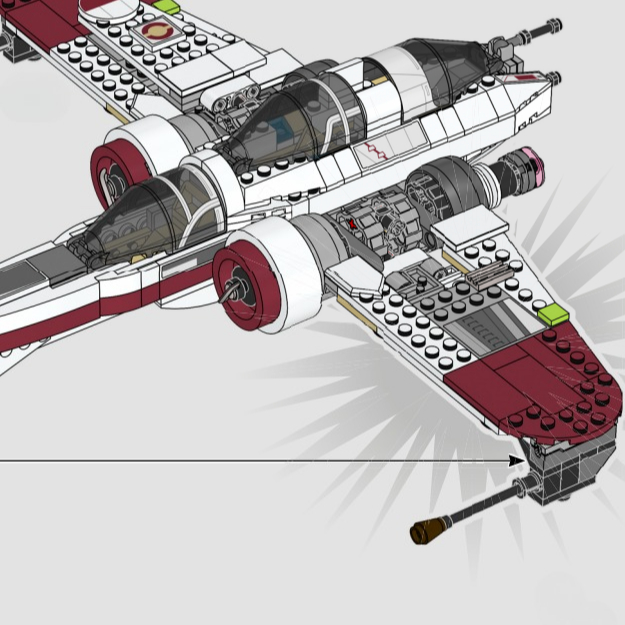 Space Combat Aircraft Model Bu - Lego Set Technic ulasan dan harga