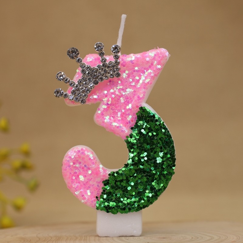 Sparkling Light Green Princess - Holiday Candle Set ulasan dan harga