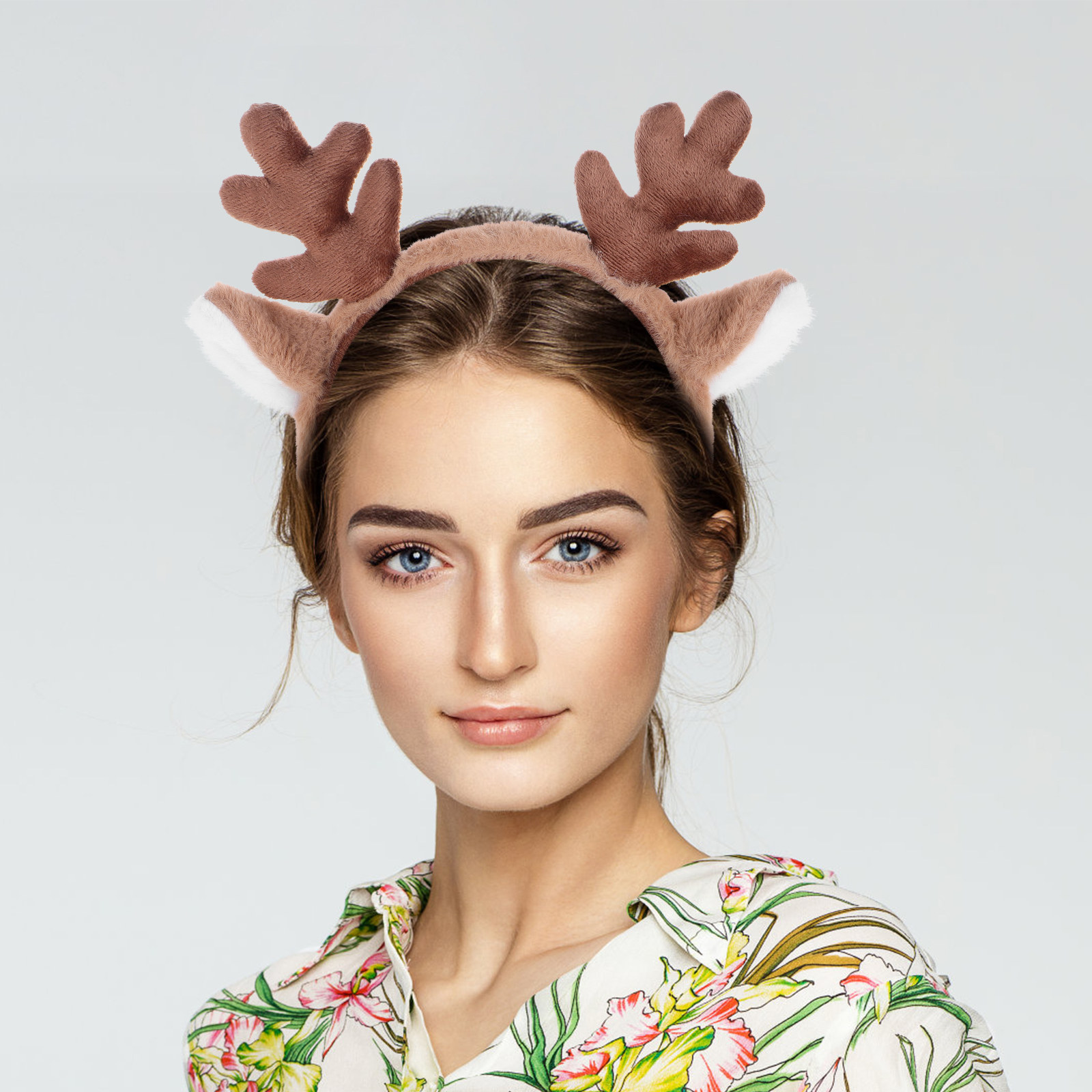 Christmas Headband Reindeer An - Reindeer Antlers Headband ulasan dan harga