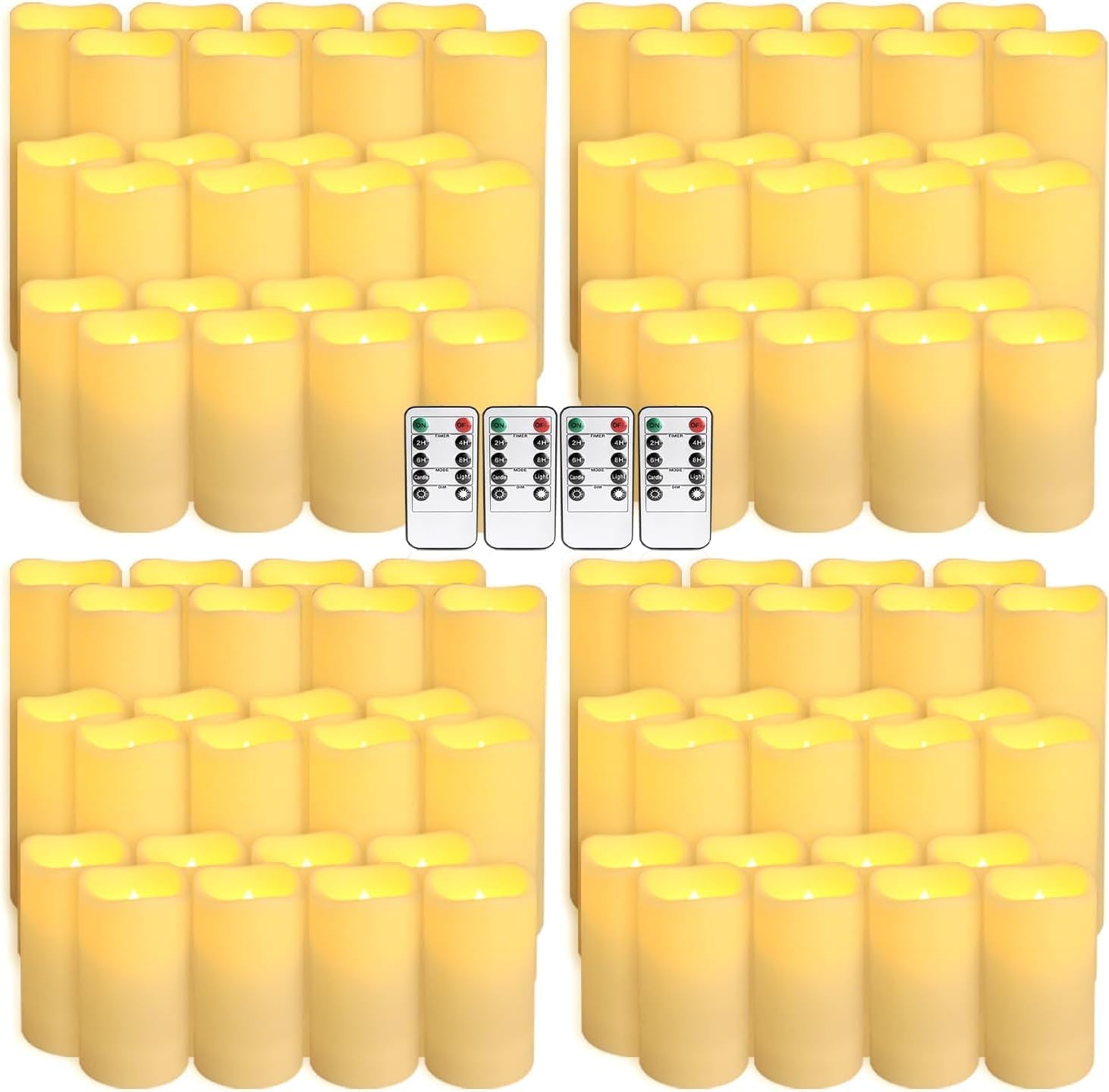 Set of 96 Waterproof Outdoor F - Holiday Candle Set ulasan dan harga