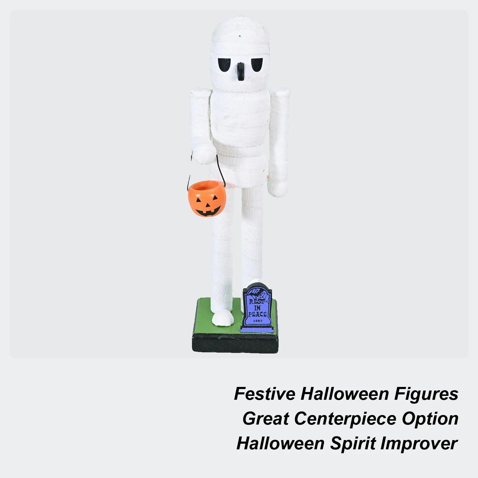 Skeleton Halloween Nutcracker  - Nutcracker Figurine ulasan dan harga