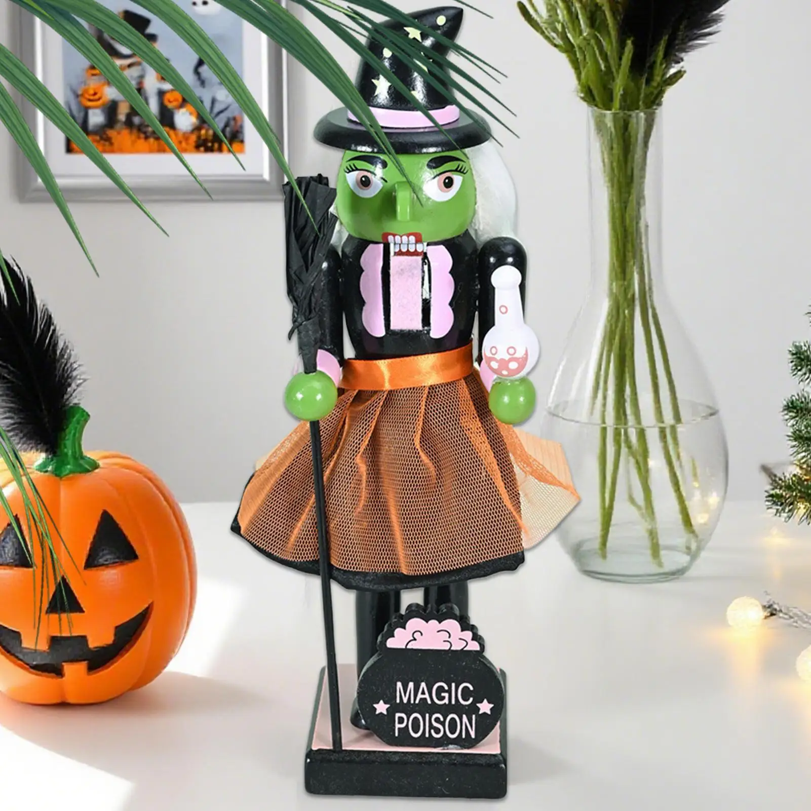 Skeleton Halloween Nutcracker  - Nutcracker Figurine ulasan dan harga
